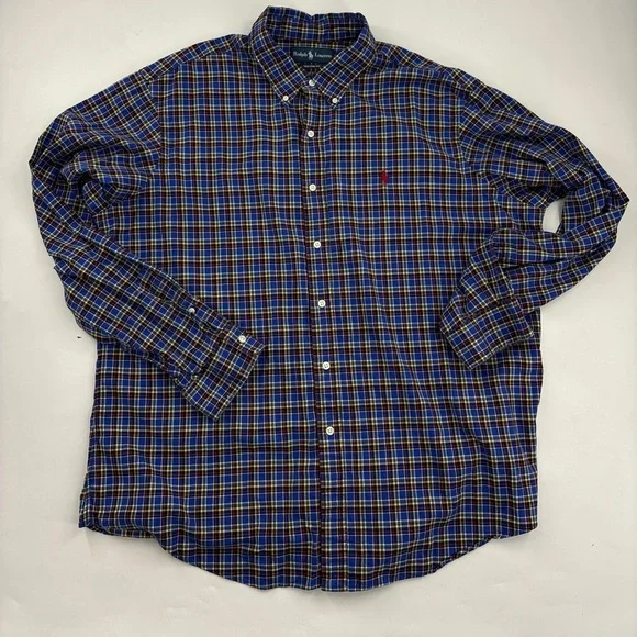 Ralph Lauren Men's Multicolor Plaid Shirt - Picture 7 of 7